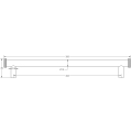 Hoxton Wenlock Cabinet Handles 224mm Ctrs Antique Brass Hoxton Wenlock Cabinet Handles 224mm Ctrs Antique Brass