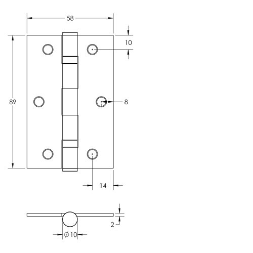 J8501 Technical Drawing