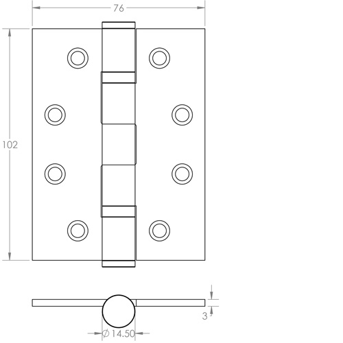 J9506 Technical Drawing