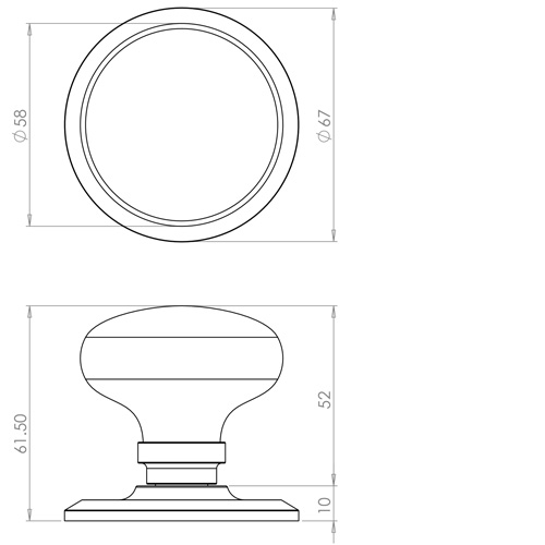 JKA60M Technical Drawing