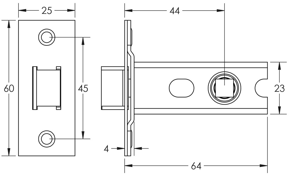 JL-HDT64WEB Technical Drawing