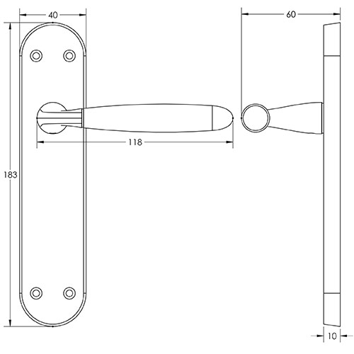 Stylo Technical Drawing